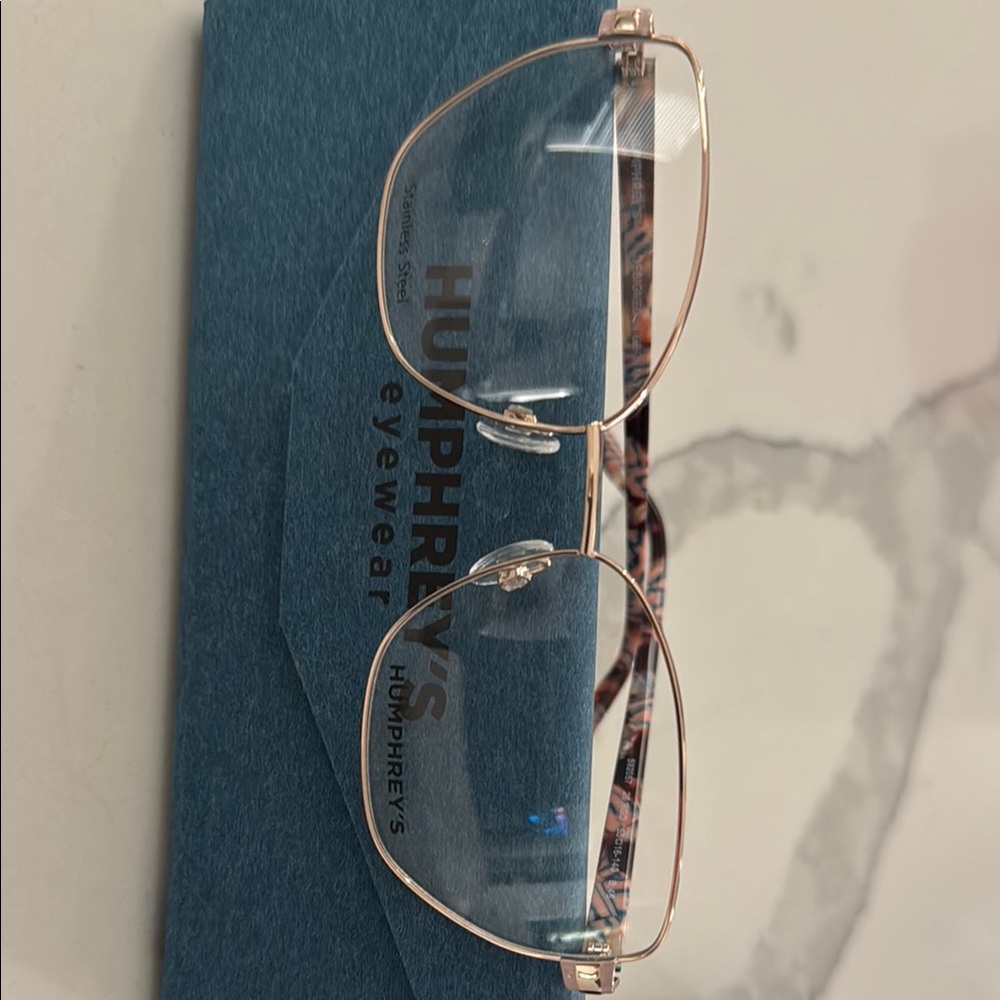 Humphrey's Gold Frame Glasses